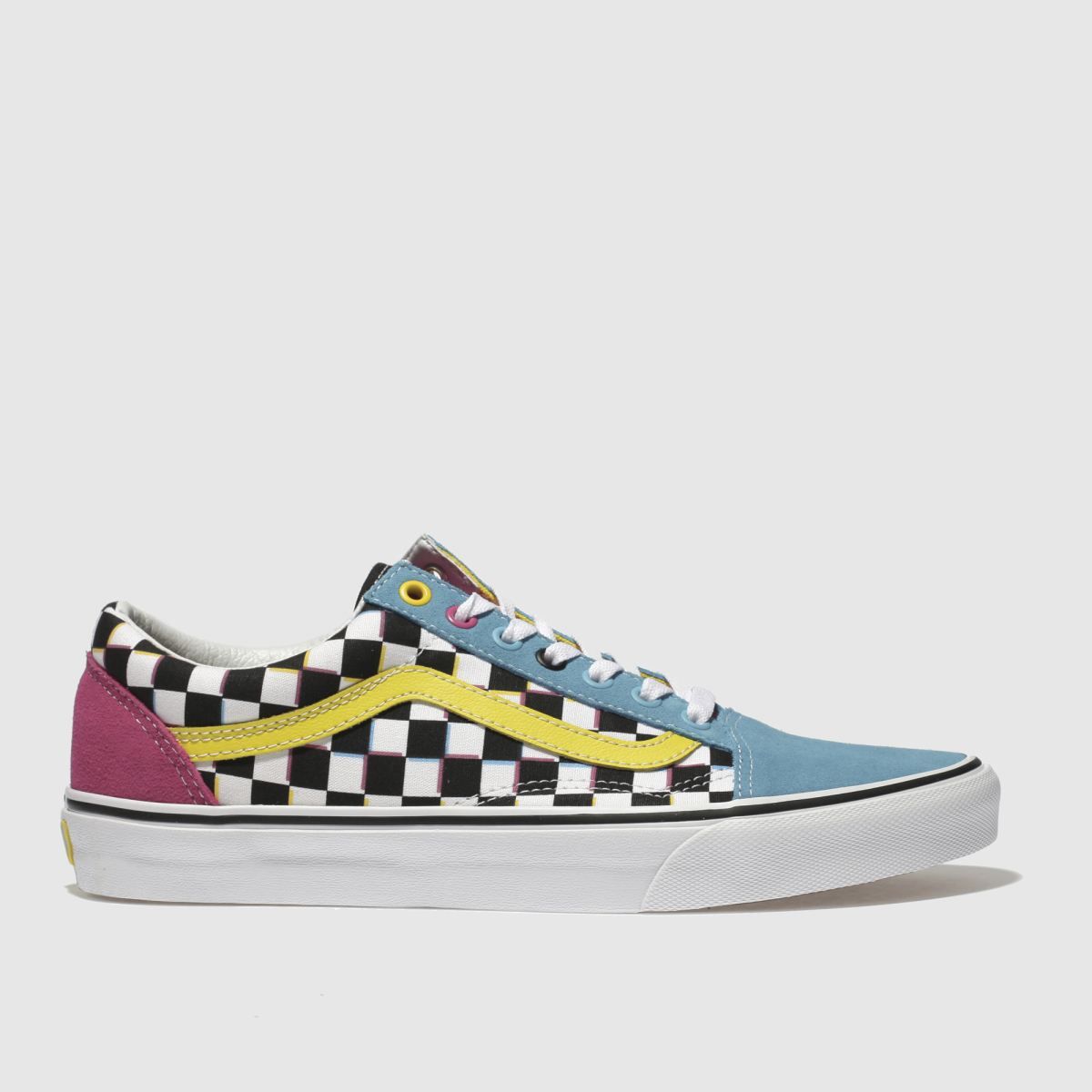 crazy checkerboard vans