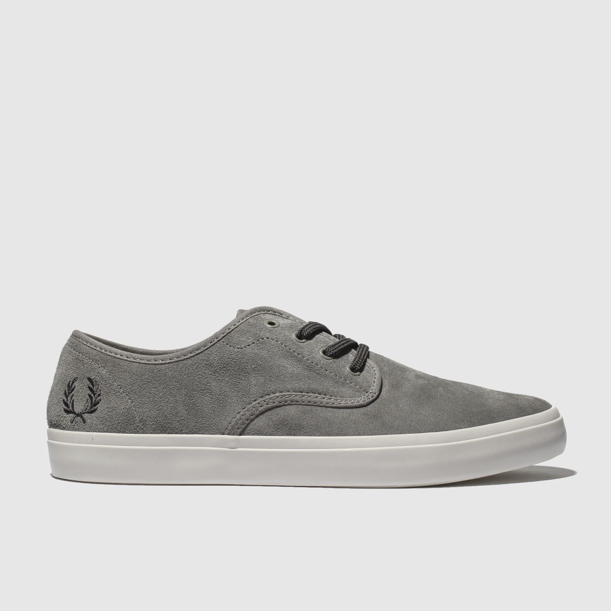 Fred Perry Grey Merton Suede Trainers Compare Brent Cross
