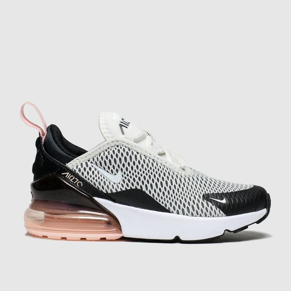 nike air max 270 junior pink and grey