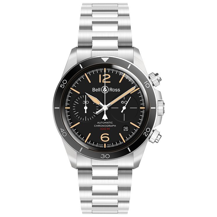 Bell \u0026 Ross Ladies' Stainless Steel 