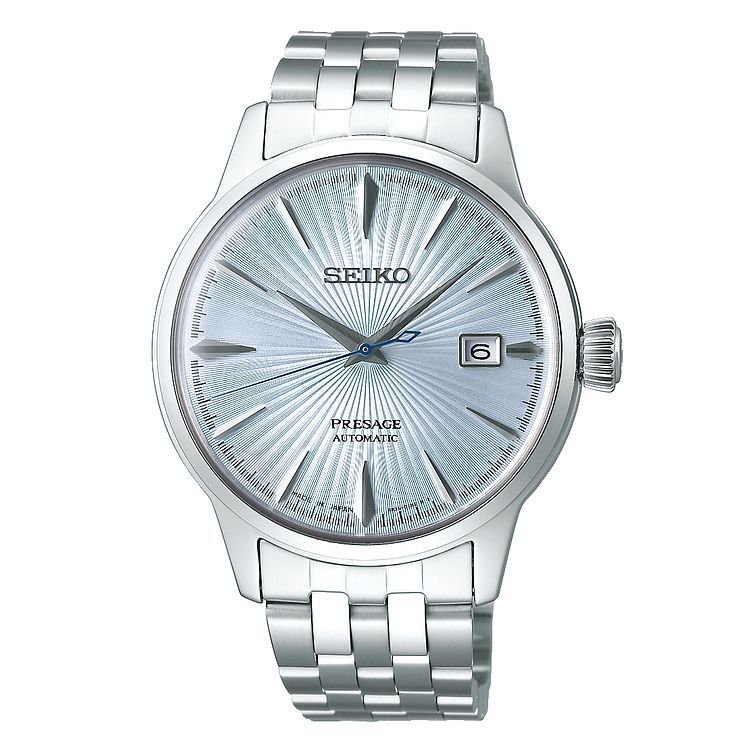 Seiko Presage Skydiving Men s Stainless Steel Bracelet Watch