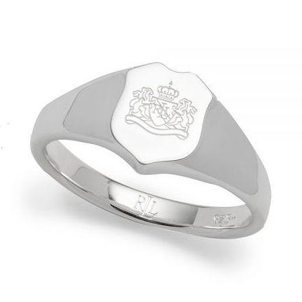 Ralph lauren signet best sale ring