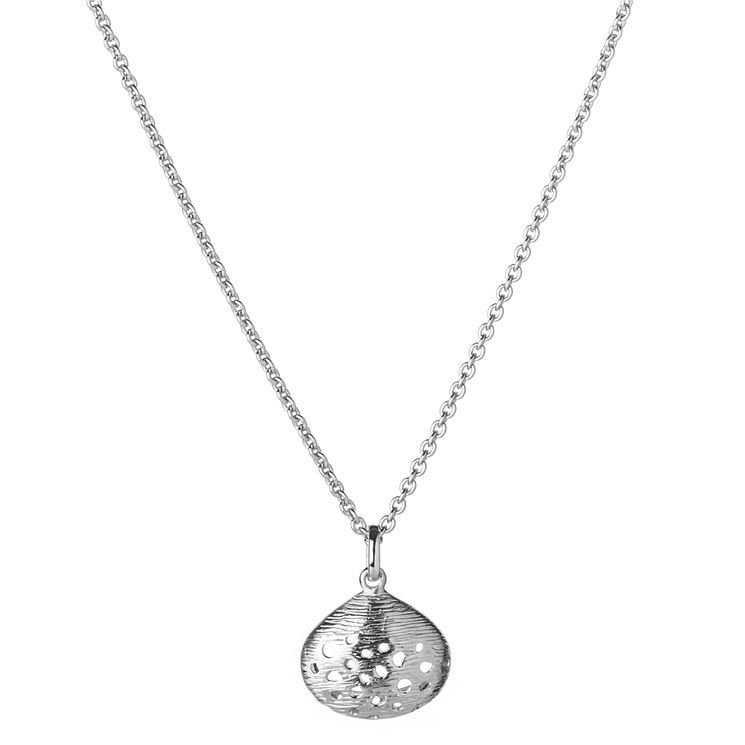 RACHEL GALLEY Kiss Collection - Rhodium Overlay Sterling Silver Necklace  (Size - 20) - 7538658 - TJC