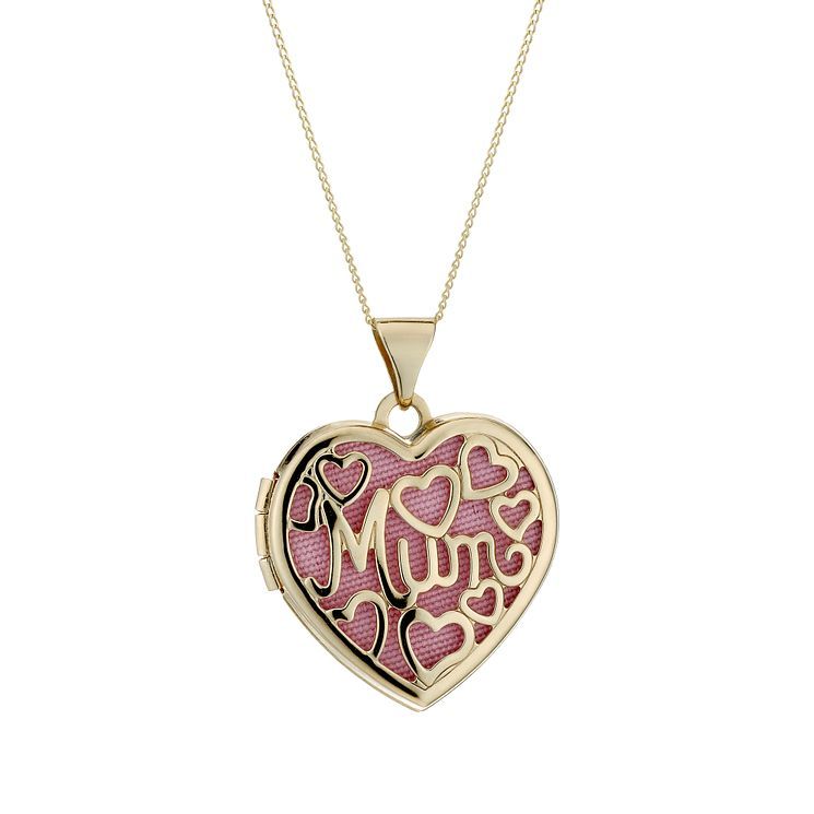 rose gold locket h samuel