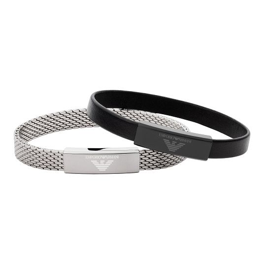 Buy Emporio Armani Silver Essential Bracelet for Women Online  Tata CLiQ  Luxury