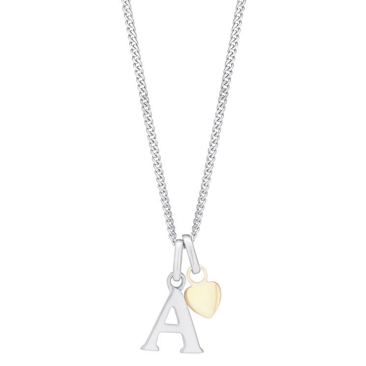 Silver \u0026 9ct Yellow Gold Children's D 