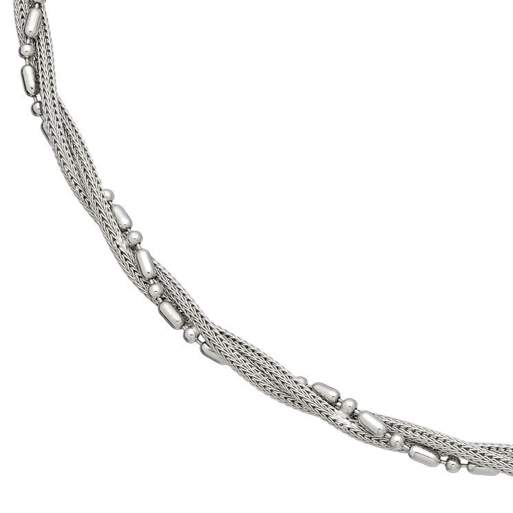 Sterling Silver Ball Necklace | £69.99 