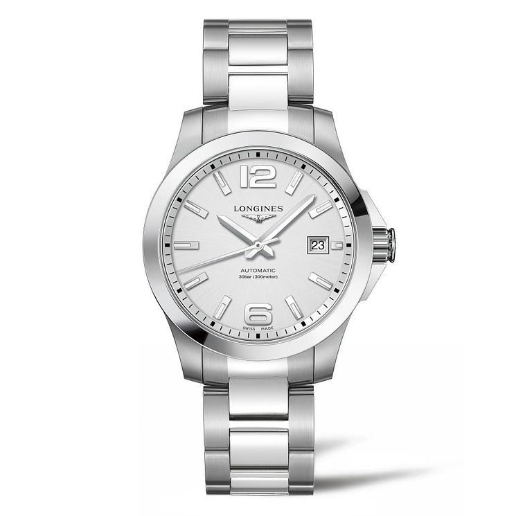 Longines Conquest Men's Stainless Steel 
