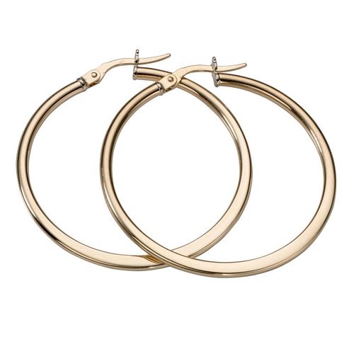 9ct Yellow Gold 30mm Hoop...