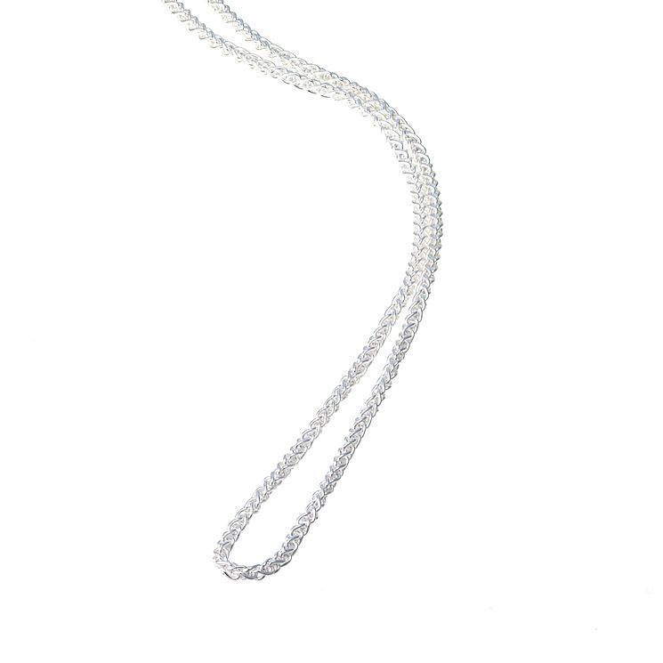 Sterling Silver 18 Inch Mirror Popcorn 