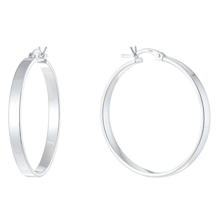 Ernest jones gold store hoop earrings