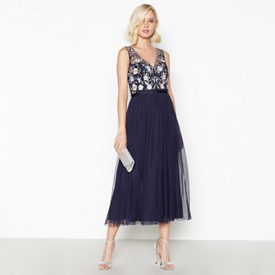 debut navy dress
