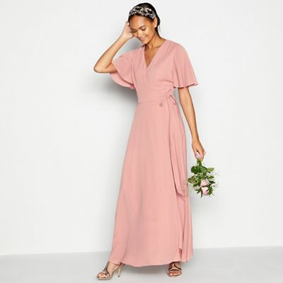light pink maxi