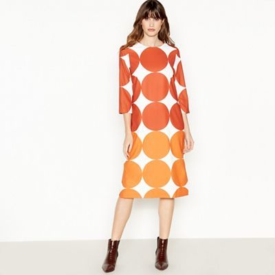 jasper conran orange dress