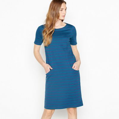 mantaray blue dress