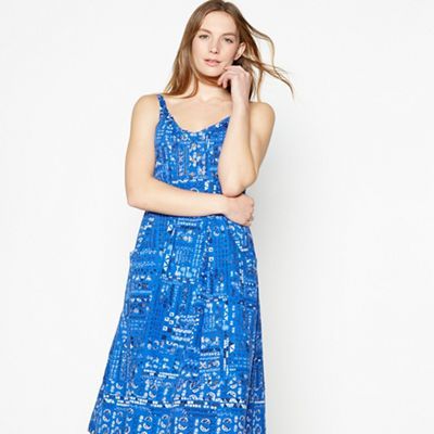 mantaray blue dress