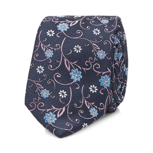 Red Herring Navy Floral Slim...