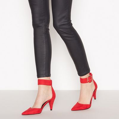faith red heels