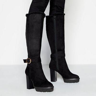 Debenhams faith clearance black boots