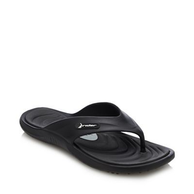 Men s Rider Black Cape 21 Sandals 8 Men s Sandals flip