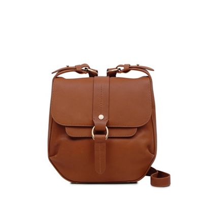 Radley Trinity Square Tan Small Flapover Cross body bag One Size