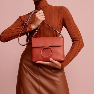 Debenhams orange shop handbags