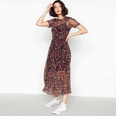 red herring floral dress