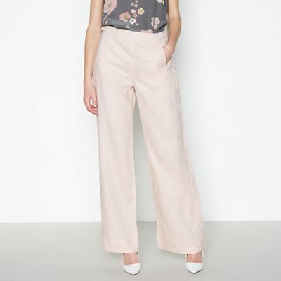 Debenhams womens store linen trousers