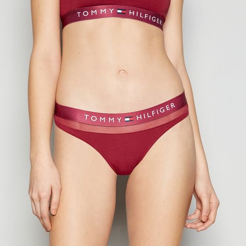 hente Aktuator hver for sig Tommy Hilfiger Red 'Sheer Flex' Thong - M - Knickers - dark pink | Compare  | Highcross Shopping Centre Leicester