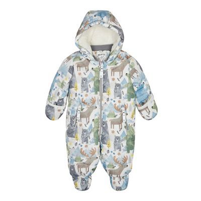 mantaray baby snowsuit