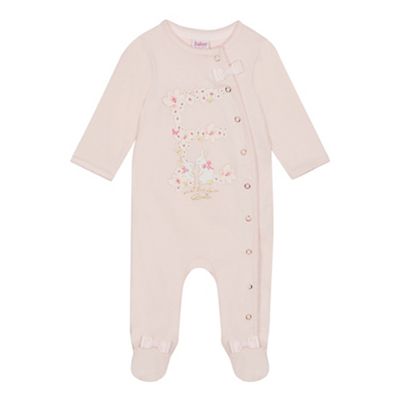 baby girl ted baker sleepsuit