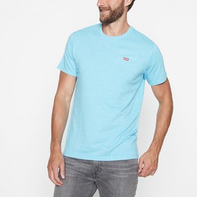 light blue levis t shirt