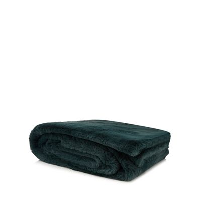 Debenhams faux outlet fur throw