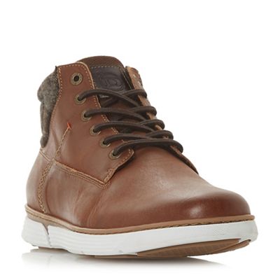 dune chigwell chukka boots brown