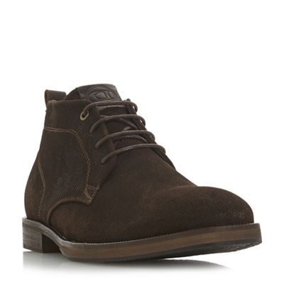 dune chigwell chukka boots brown