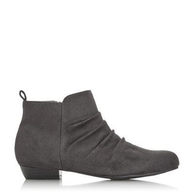 Head Over Heels by Dune Grey Pontina Ankle Boots 8 Boots