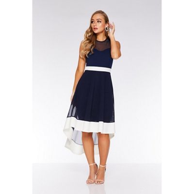 Debenhams quiz sale navy dress