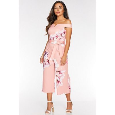quiz pink playsuit
