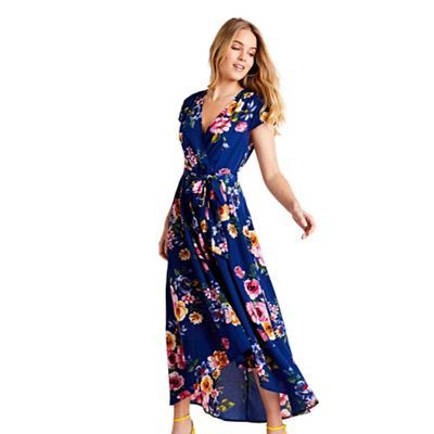 mela london curve floral maxi dress