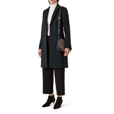 Hobbs tilda shop coat green