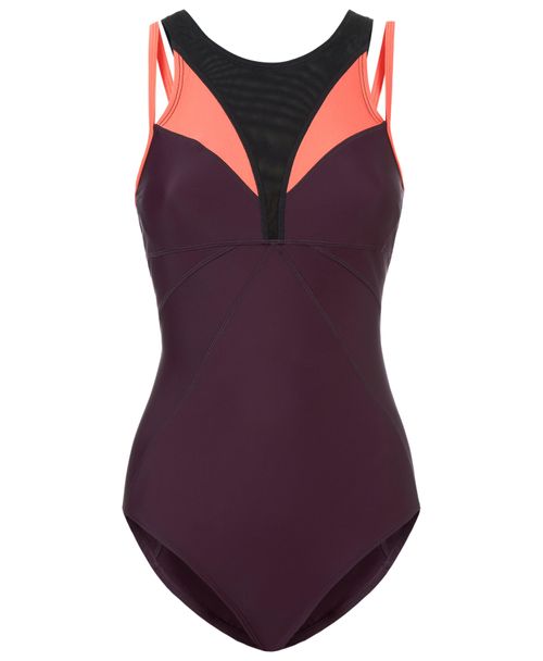 Vista Xtra Life High Neck Swimsuit - Black A