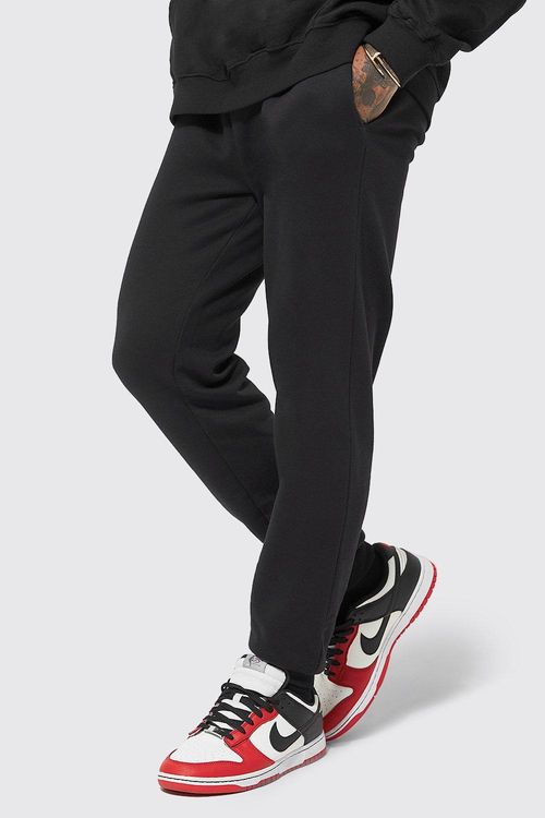 Wide Fit Varsity Velour Joggers