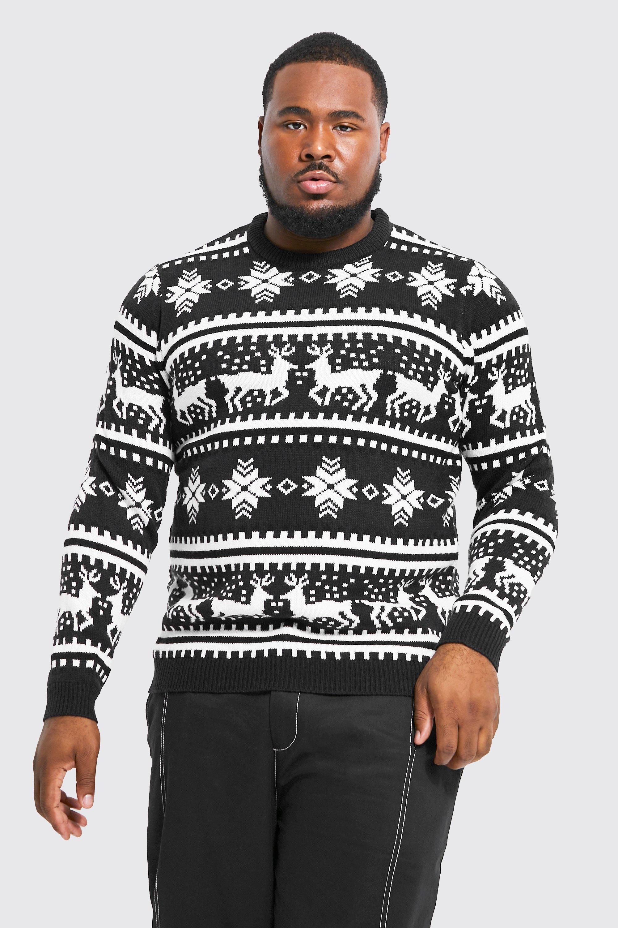 Mens cheap reindeer sweater