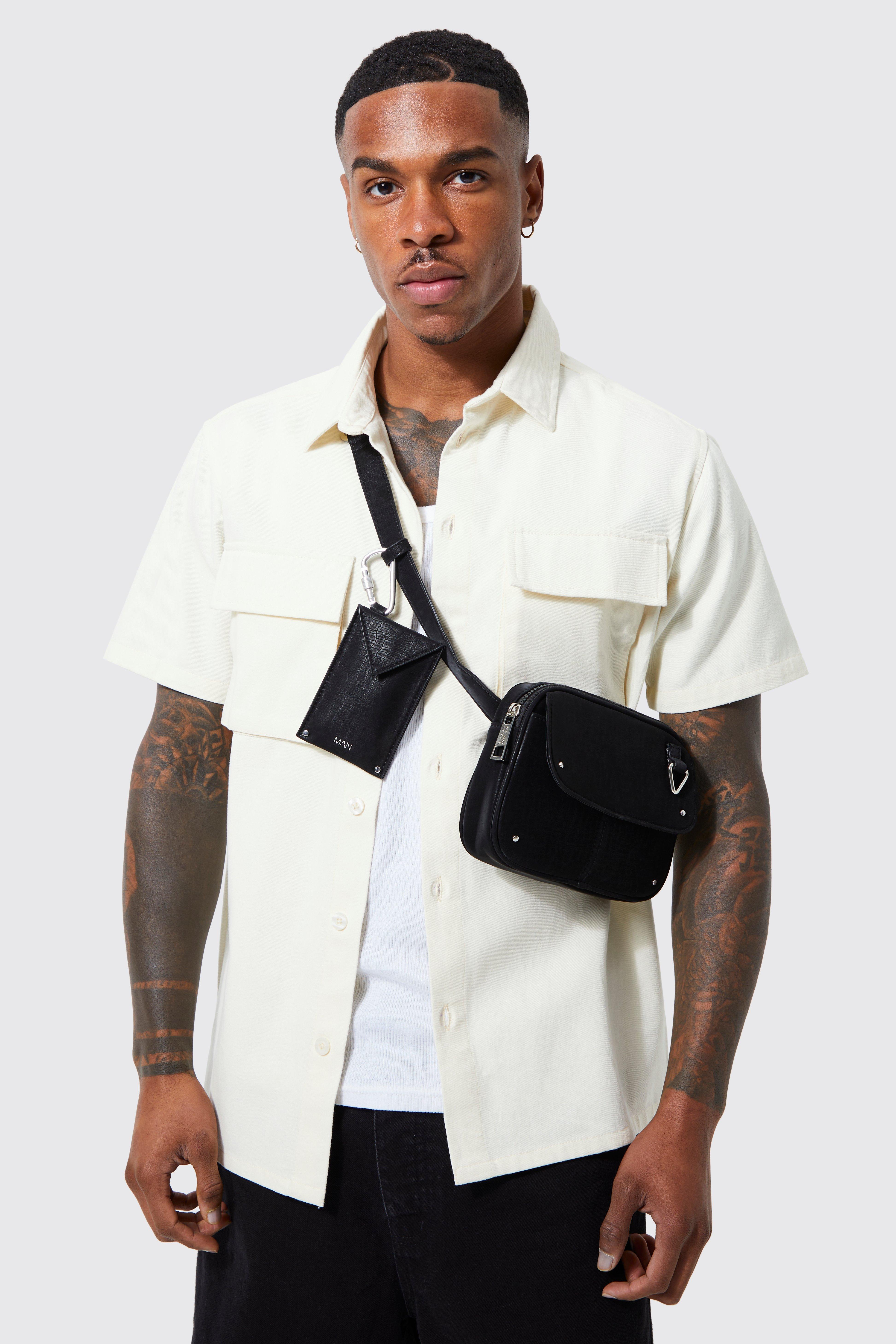 Mens small shop body bag