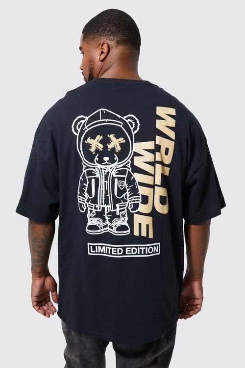 Oversized Ofcl Man Teddy Graphic T-shirt