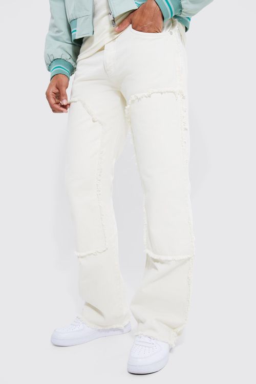 Baggy Rigid Flare Jeans