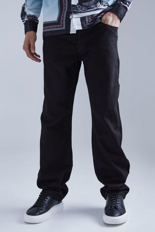 Relaxed Rigid Cargo Jeans