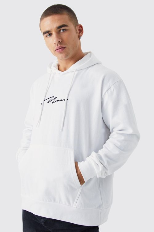 Oversized MAN Signature Hoodie