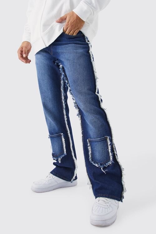 Baggy Rigid Flare Jeans