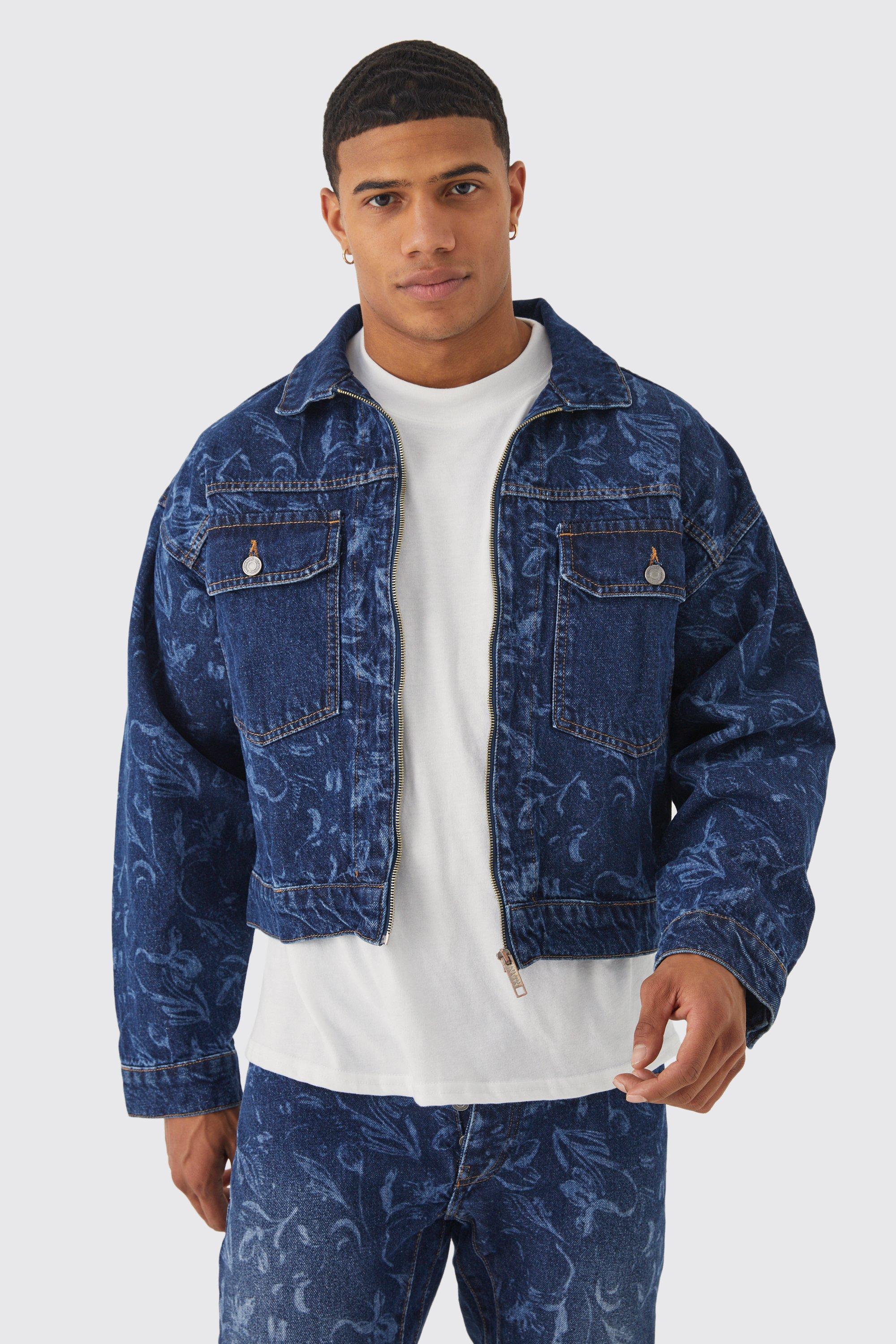 Lion Faith Denim Jacket – Roam The Halls